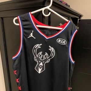 Giannis Antetokounmpo 2019 all start jersey